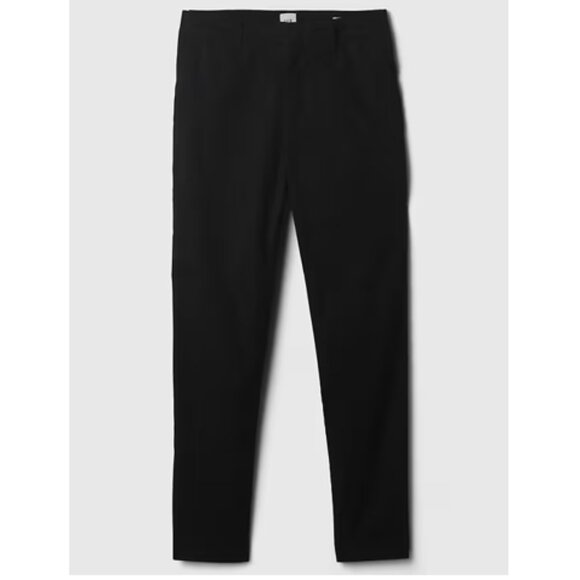 GAP Mid Rise Downtown Khakis Stretch Slim Leg Ankle Pants Black Size 6 RT$70 NWT - Picture 5 of 10